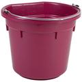 Kerbl 323559 Futter-und Wassereimer Flat Back circa 20 L, rose