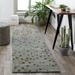 Green 108 x 0.63 in Area Rug - Langley Street® Elsberry Floral Handmade Tufted Sage Area Rug Wool | 108 W x 0.63 D in | Wayfair RDBT2232 41113729