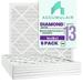 Accumulair Diamond 14x18x1 MERV 13 Air/Furnace Filters (6 pack)