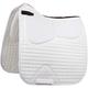 LeMieux Dressage ProSorb Square Saddle Pad - Saddle Pads for Horses - Equestrian Riding Equipment and Accessories (White/Large)