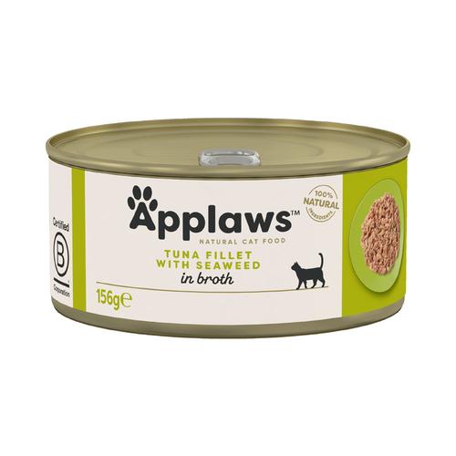 24x156g Thunfisch & Seetang Applaws Katzenfutter nass