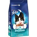 Felix Seaside Sensations Katzentrockenfutter (mit Lachs, Seelachs und Gemüsezugabe), 6er Pack (6 x 2 kg)