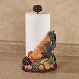 Tuscany Rooster Paper Towel Holder Multi Jewel , Multi Jewel