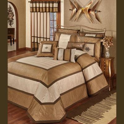 Delta Grande Bedspread Bronze, California King, Bronze