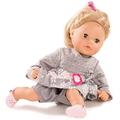 Gotz 1616061 Cosy Aquini Netlace & Flowers Doll - 33 cm Bathing Baby Doll With Blonde Hair And Blue Sleeping-Eyes - Suitable Agegroup 3+