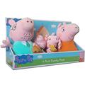 Peppa Pig - 4 Pack Family Plush