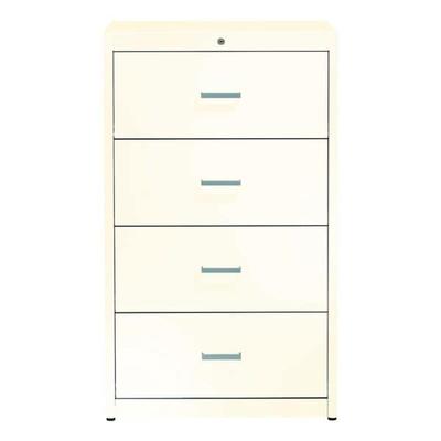 mauser Hängeregistraturschrank A4 quer mit Dämpfung weiß, 80x135x60 cm