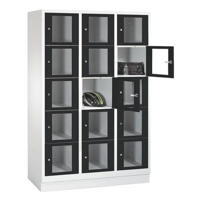 CP Fächerschrank »Classic A« schwarz, 120x180x50 cm