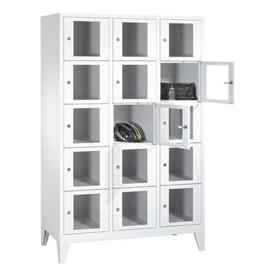 CP Fächerschrank »Classic A« grau, 120x185x50 cm