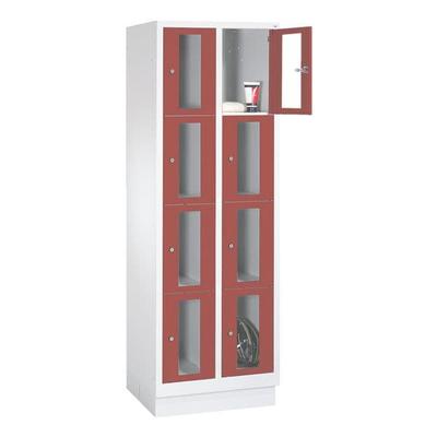 CP Fächerschrank »Classic A« rot, 61x180x50 cm