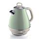 Ariete 2869/04 Retro Style Cordless Jug Kettle, Cool to Touch Exterior and Removable Filter, Water Indicator at Eye Level, Vintage Design, 2000 W, 1.7 litres, Green