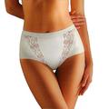 Sloggi Women's Chic Maxi Brief , White - White, 12 (Manufacturer Size: 40) Pack of 4