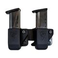 Comp-Tac Twin Magazine Pouch 1.5" Belt Clip Kydex Black SKU - 845595