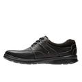 Clarks Cotrell Walk Mens Wide Fit Casual Shoes 10 Black Oily