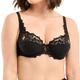 Sans Complexe Damen Push Up COTON D'ARUM Schalen, Spitze, Schwarz, 105D (Herstellergröße: EU: 90D)