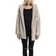 Urban Classics Damen Ladies Sherpa Jacket Kapuzenpullover, Sand, S