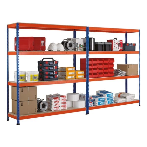 SCHULTE Lagertechnik Weitspannregal »Z1 198,1 cm Höhe« 245/62,1 cm, 245x198.1x62.1 cm Image