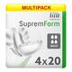 Multipack 4X Lille Healthcare Suprem Form Maxi (2920ml) 20 Pack Incontinence Protection