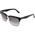 Police Men's Blackbird 1 SPL354 Sunglasses, Matt Black, One Size