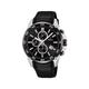 Festina Unisex Erwachsene Chronograph Quarz Uhr mit Kautschuk Armband F20330/5