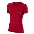 FALKE Damen Warm Comfort Fit W S/S SH Baselayer-Shirt, Rot (Ruby 8830), S