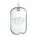 Women's Nashville Predators Sterling Silver Small Dog Tag