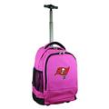 Pink Tampa Bay Buccaneers 19'' Premium Wheeled Backpack