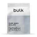 Bulk Pure Whey Protein Isolat, Protein Pulver, Eiweißpulver, Geschmacksneutral, 1 kg, Verpackung Kann Variieren