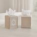 Embroidered Tissue Box Cover - Laurel Wreath - Ballard Designs - Ballard Designs