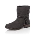 Rieker Women Ankle Boots Z6893, Ladies Bootees,low boots,boot,half boot,transition shoe,winter shoe,lined,Grey (grau / 45),40 EU / 6.5 UK