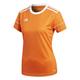 adidas Damen Squadra 17 T-Shirt, Orange/White, S (34-36)