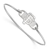 Women's Silver San Francisco Giants Logo Bangle Bracelet