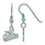 Women's Baltimore Orioles Sterling Silver Extra-Small Dangle Earrings