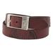 Men's Brown Philadelphia Phillies Brandish Leather Belt