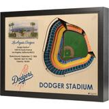 Los Angeles Dodgers 25.5" x 19.5" Dodger Stadium Views Wall Art