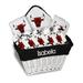 Newborn & Infant White Chicago Bulls Personalized Large Gift Basket