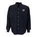 Men's Black Western Carolina Catamounts Wicked Woven Long Sleeve Button-Down Shirt