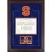 Syracuse Orange Deluxe 8.5" x 11" Diploma Frame with Team Logo - Insert Your Own 4" 6" Photograph