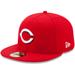 Youth New Era Red Cincinnati Reds Authentic Collection On-Field Home 59FIFTY Fitted Hat