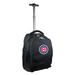 Black Chicago Cubs 19'' Premium Wheeled Backpack