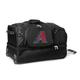 MOJO Arizona Diamondbacks Black 27'' 2-Wheel Drop Bottom Rolling Duffel Bag