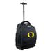 Black Oregon Ducks 19'' Premium Wheeled Backpack