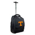 Black Tennessee Volunteers 19'' Premium Wheeled Backpack