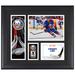 Anders Lee New York Islanders Framed 15" x 17" Player Collage with a Piece of Game-Used Puck