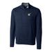 Men's Cutter & Buck Navy Midshipmen Big Tall Lakemont Half-Zip Jacket