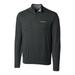 Men's Cutter & Buck Heather Charcoal Oregon Ducks Big Tall Lakemont Half-Zip Jacket