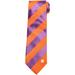 Men's Clemson Tigers Regiment Woven Silk Tie