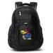 MOJO Black Kansas Jayhawks 19'' Laptop Travel Backpack