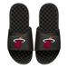 Youth ISlide Black Miami Heat Personalized Primary Slide Sandals