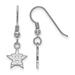 Women's Houston Astros Sterling Silver Extra-Small Dangle Earrings